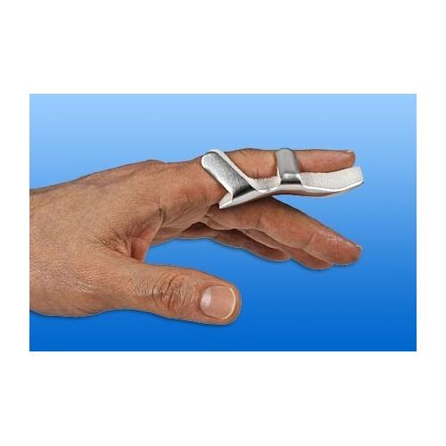 Nobarigid Fingerschiene Gr. M offene Form, gepolstert