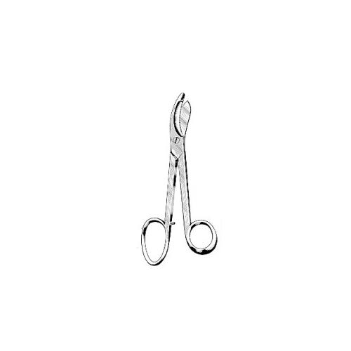 Gipsschere Bruns 23,0cm gezahntes Blatt