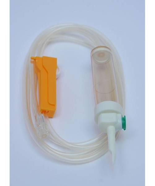 DISPOMED WITT OHG Soluflo Infusionsbesteck Type LLP 190cm f. Druck/Schwerkraftinfusion