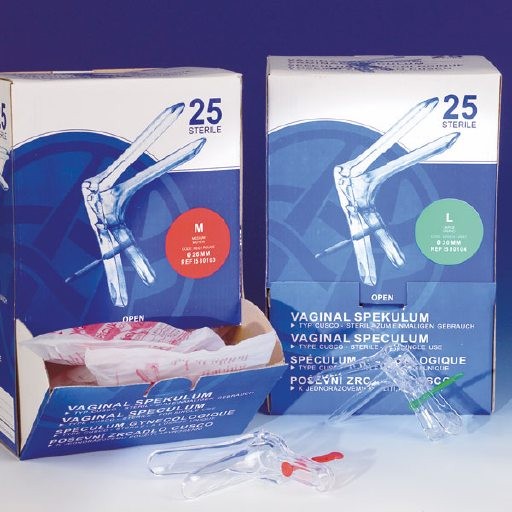Mediware E-Vaginalspekulum Gr.XS AP 25 20mm Durchmesser, weiß