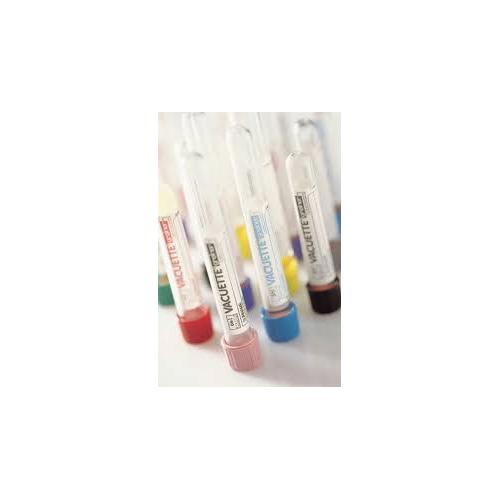 Vacuette 9 ml Z Serum Gerinnungsröhr. AP 1200 16x100mm Kappe rot,Ring schwarz