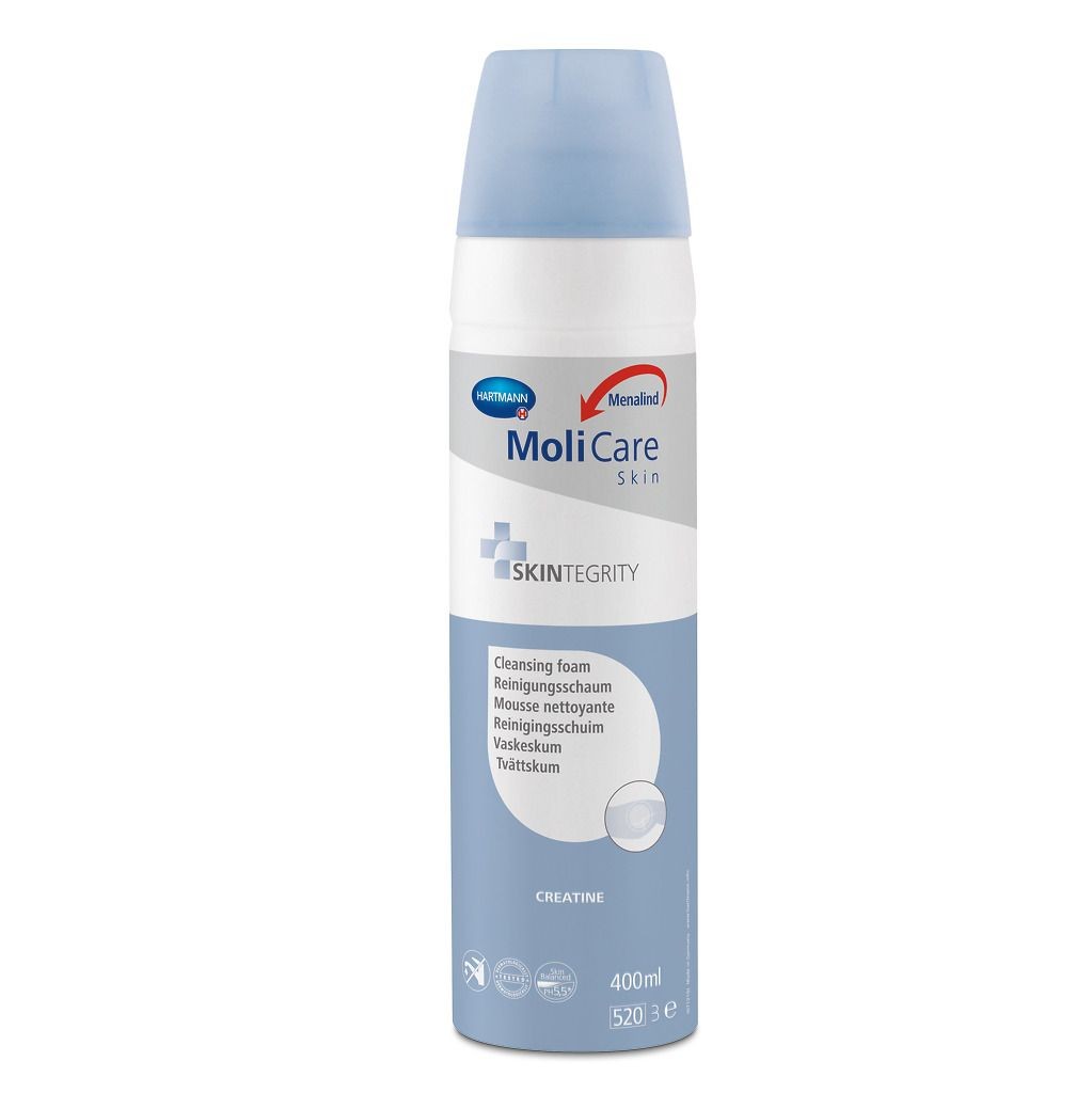 MoliCare Skin Reinigungsschaum 400ml Reinigung stark versch. Haut