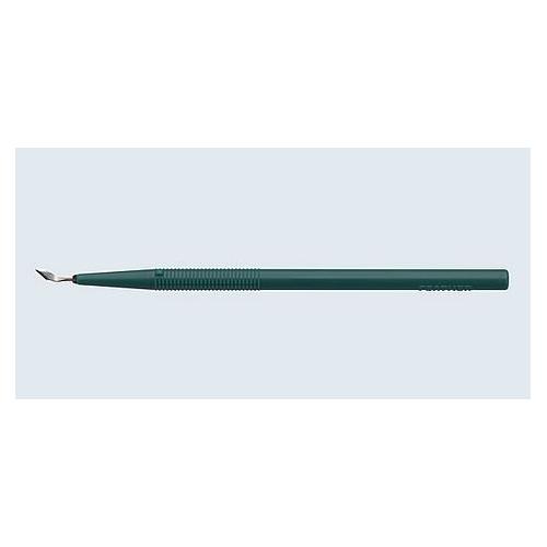 Feather Safety Razor CO., LTD. Feather Phakoskalpell BUC 2,4mm 45° PK 5 Typ: P-0624BUC mit Plastikgriff