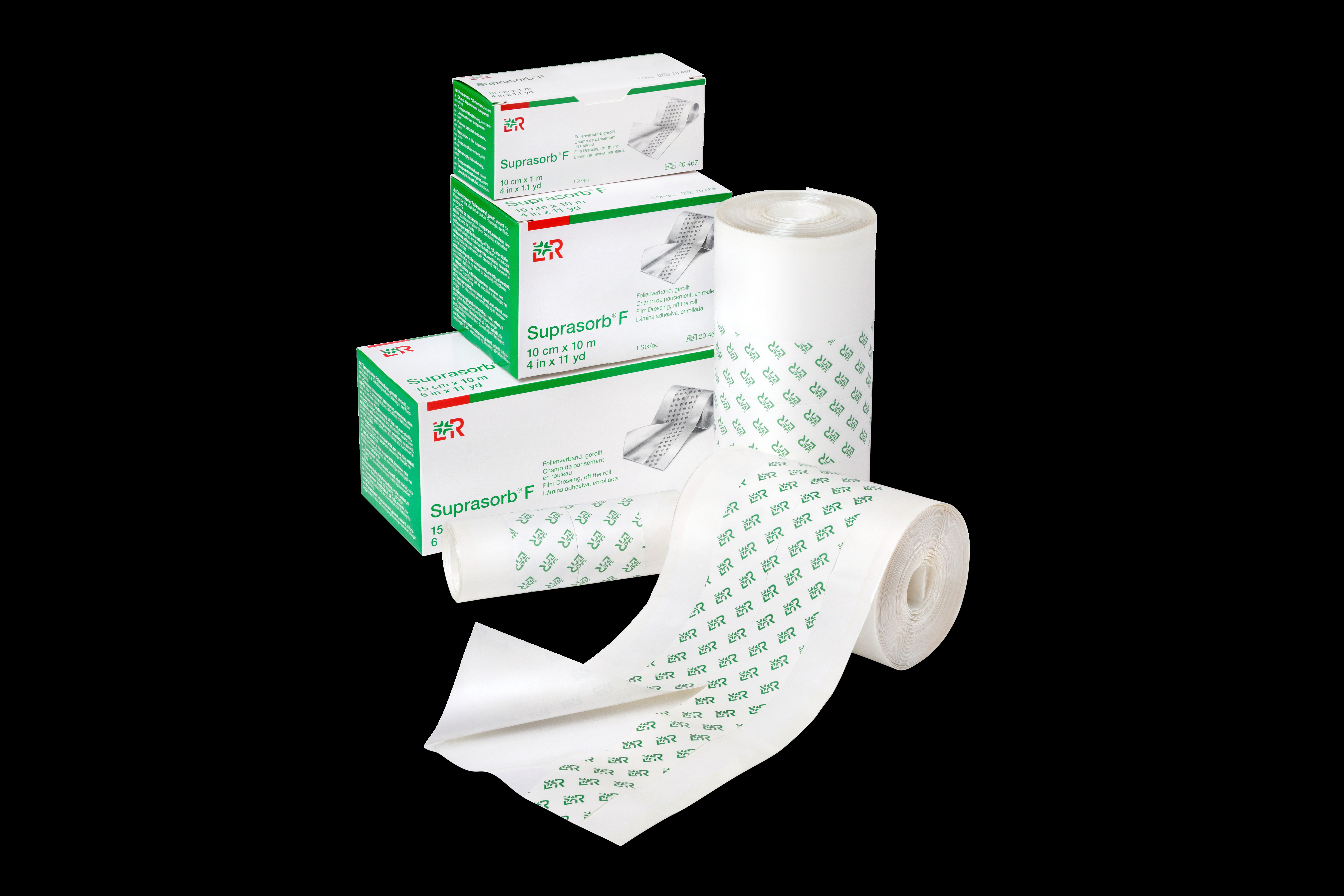 Lohmann & Rauscher International GmbH & Co. KG Suprasorb F Folien-Wundverband gerollt, 10cmx1m - Bild 4