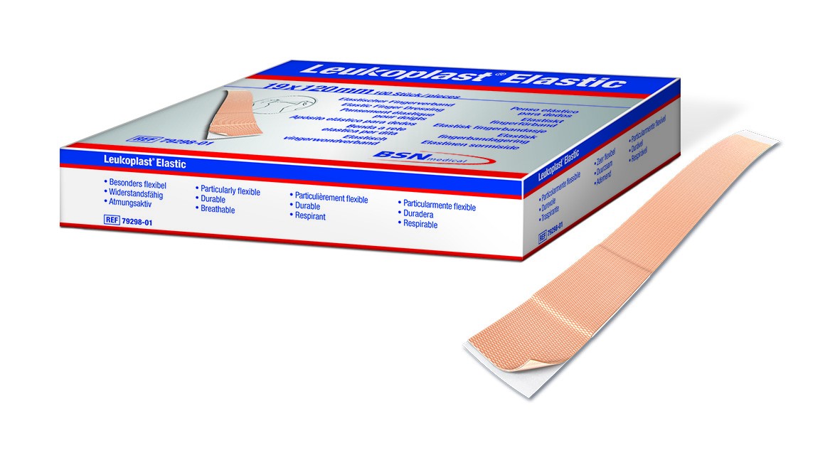 Leukoplast Elastic Fingerstrips AP 100 1,9x12cm