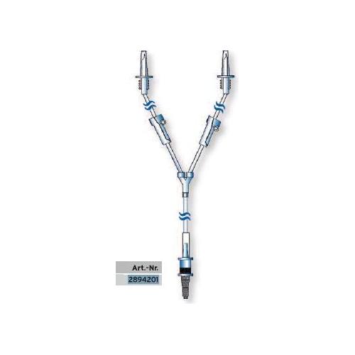 Fresenius Kabi AG Zwillingsüberleitgerät Typ 1D AP 15 mit Dornanschluss